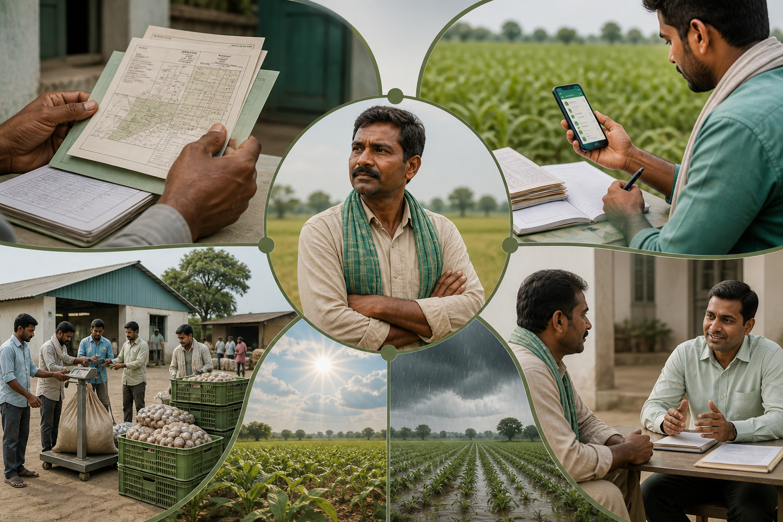 Farm finance gaps across collateral, data, distribution, risk pricing, and trust